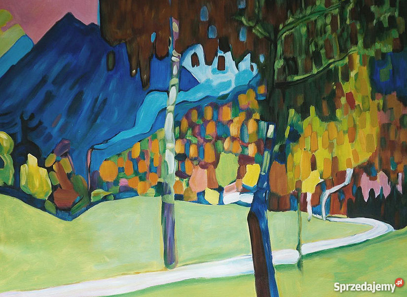 Obraz olejny Jesienny krajobraz Wassily