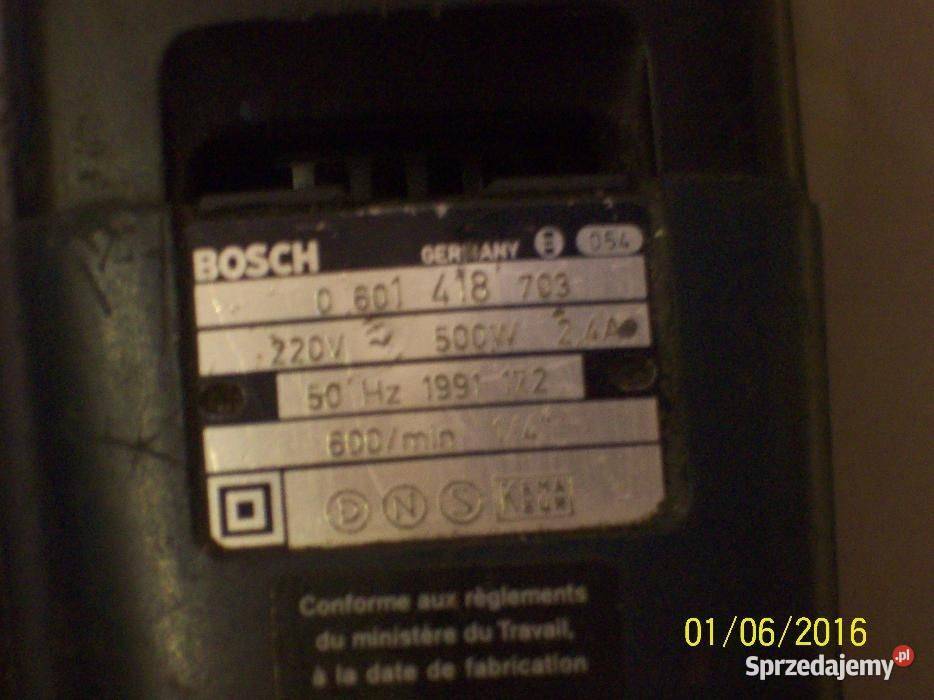 Wkrętarka sieciowa 230V BOSCH GSR 86 KE Starogard Gdański sprzedam