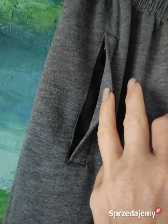 męskie casual spodnie sportowe slim fit dresowe świętokrzyskie sprzedam