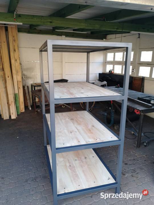 Stół warsztatowy falbanek regały śląskie Dąbrowa Górnicza sprzedam