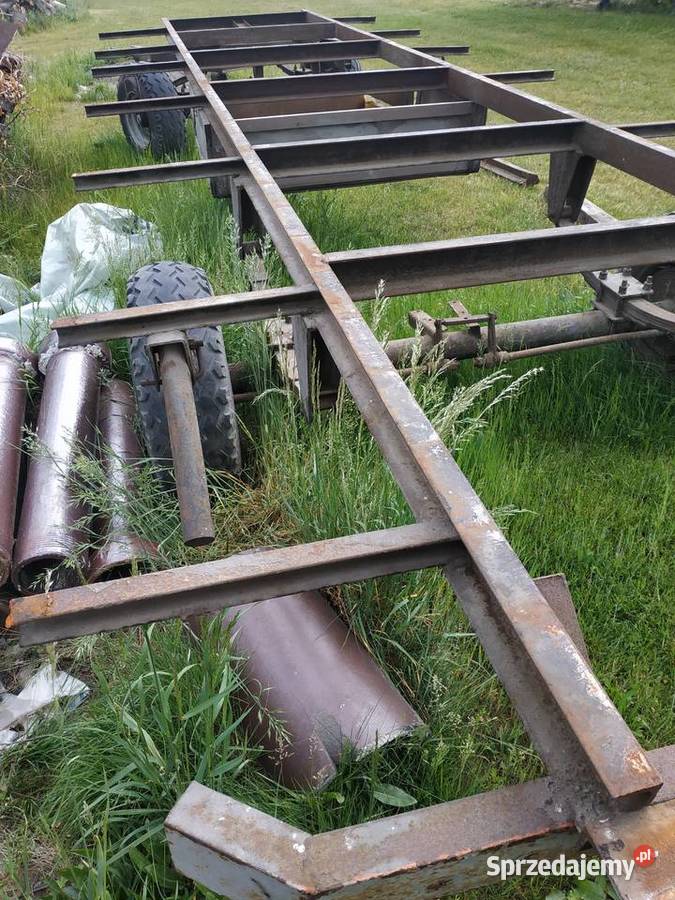 Przyczepa do bel balotów siana słomy Stare Siołkowice