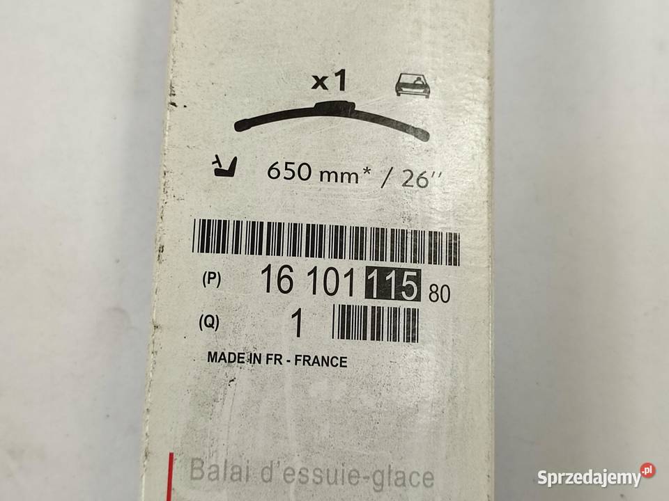 PIÓRO WYCIERACZKI PRZÓD 650mm CITROEN NEMO 2008