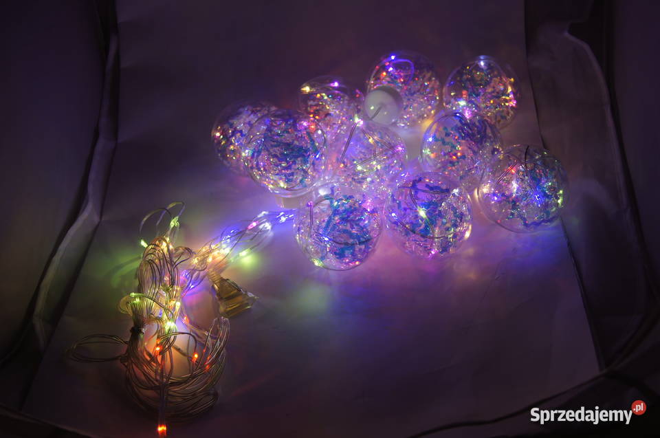 Kurtyna Girlanda Świetlna Ozdobna LAMPKI LED Białystok