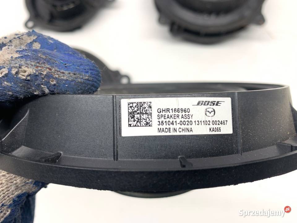 GŁOŚNIKI KOMPLET MAZDA 6 GJ KD4566A60