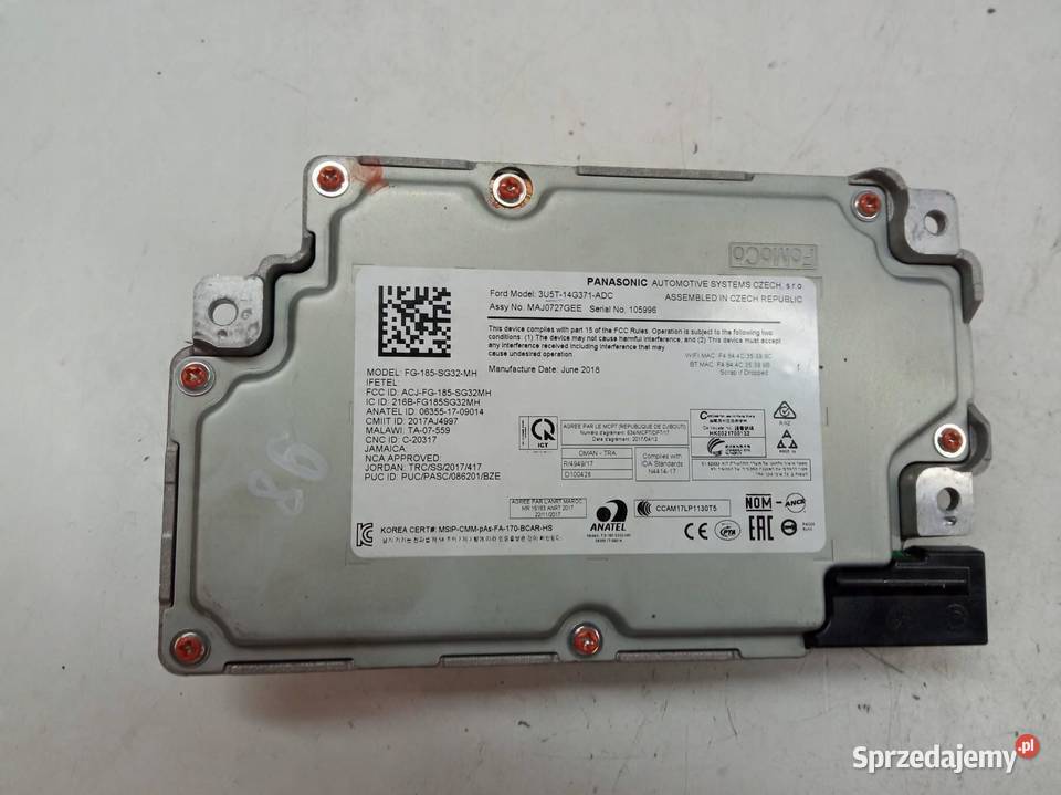 MODUŁ 3U5T14G371ADC Ford Focus MK4 2018