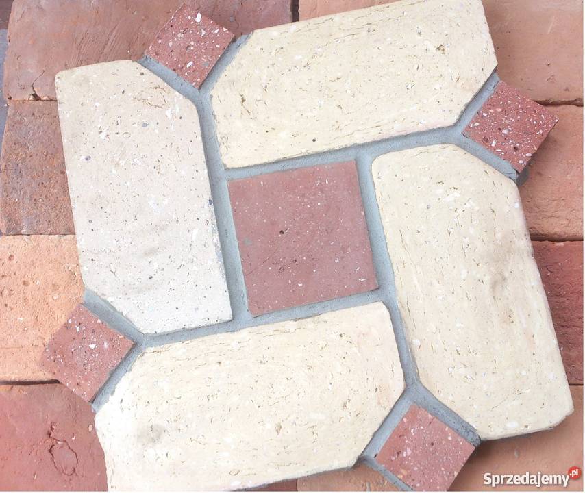 Posadzka z cegły podłoga ceglana rustykalne