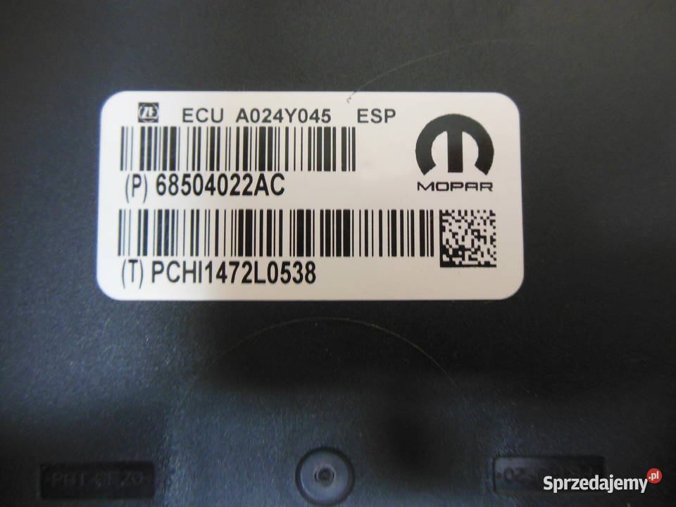 Moduł układu przeciwblokującego abs ram Układ elektryczny, zapłon
