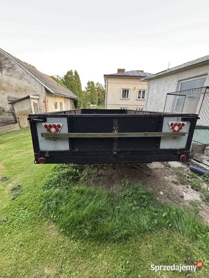 Przyczepa do traktora stalowa solidna Potakówka sprzedam