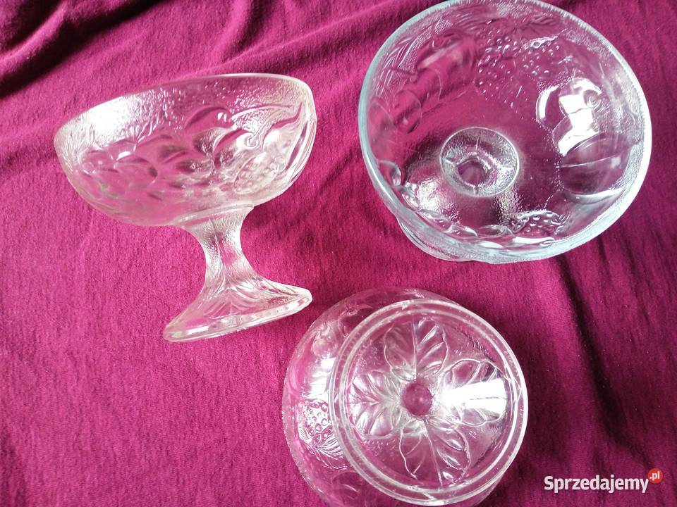 komplet 3 pucharki Libochovice Czechosłowacja Koźminek