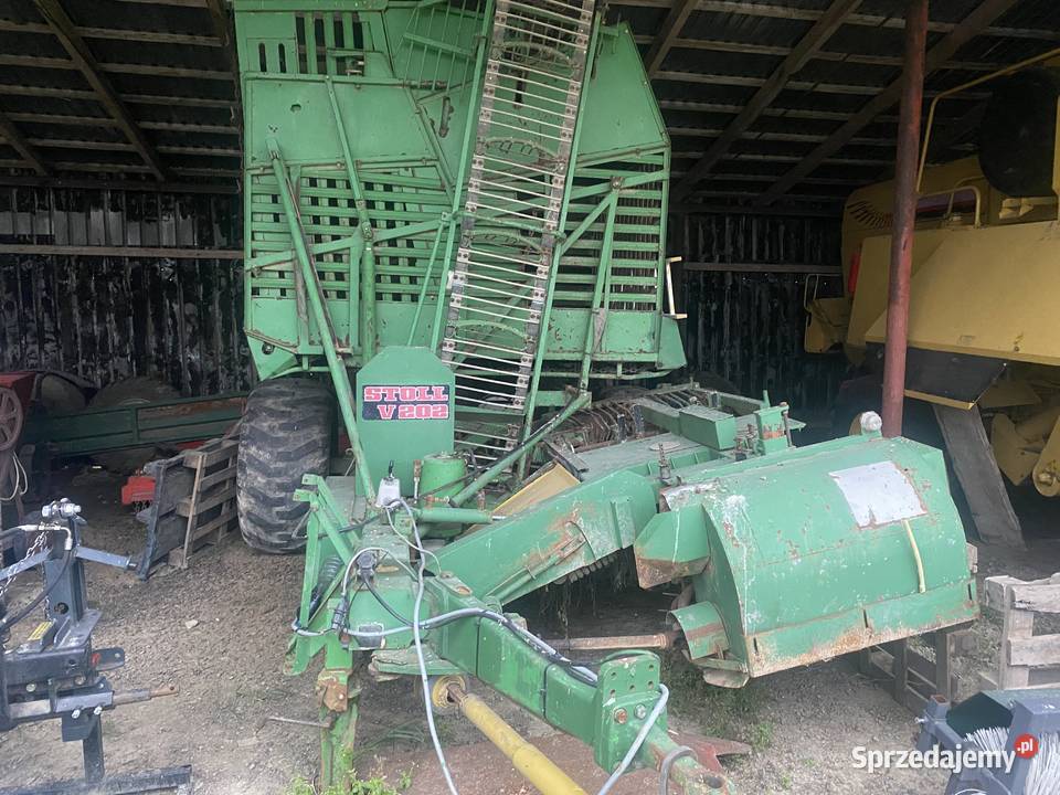 Stoll v202 kombajn buraczany Rolnictwo Antoniówka