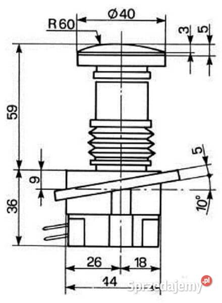 Przełącznik nożny Dual Power MTCobo 16182000 Kamionna
