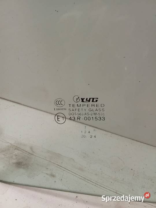 Szyba Boczna Prawa Przednia Honda Accord 98 osobowe sprzedam