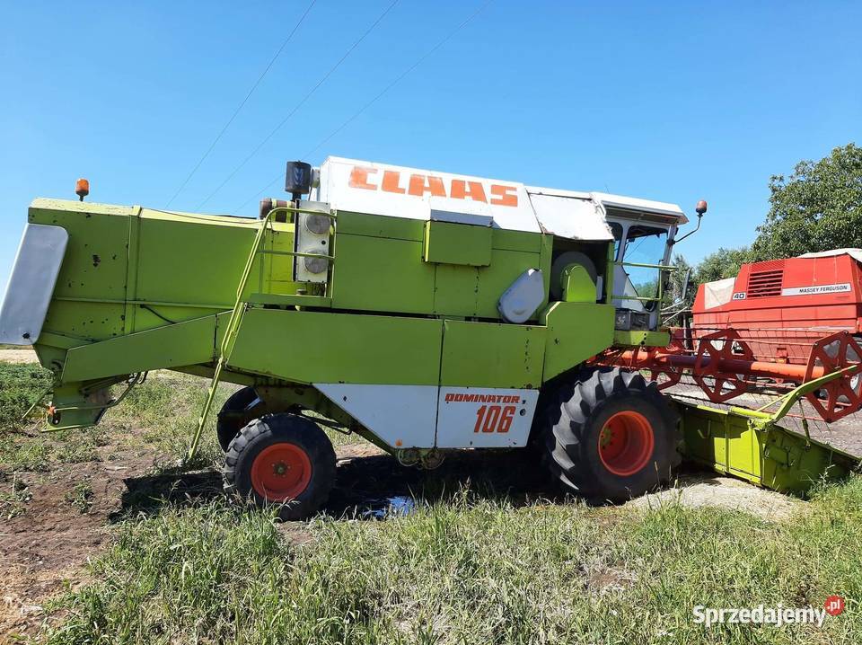 Claas Dominator 106 Hydrostat kombajn do zborza Kombajny dolnośląskie Głogów