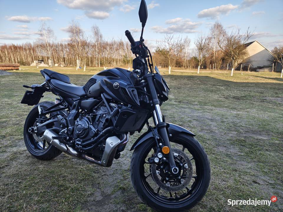 Sprzedam Yamaha MT07 2024 polski salon pierwszy kupiony w polskim salonie