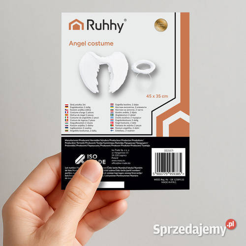 Skrzydła anioła 2el 45 x 35 Ruhhy 26479 Biała Podlaska
