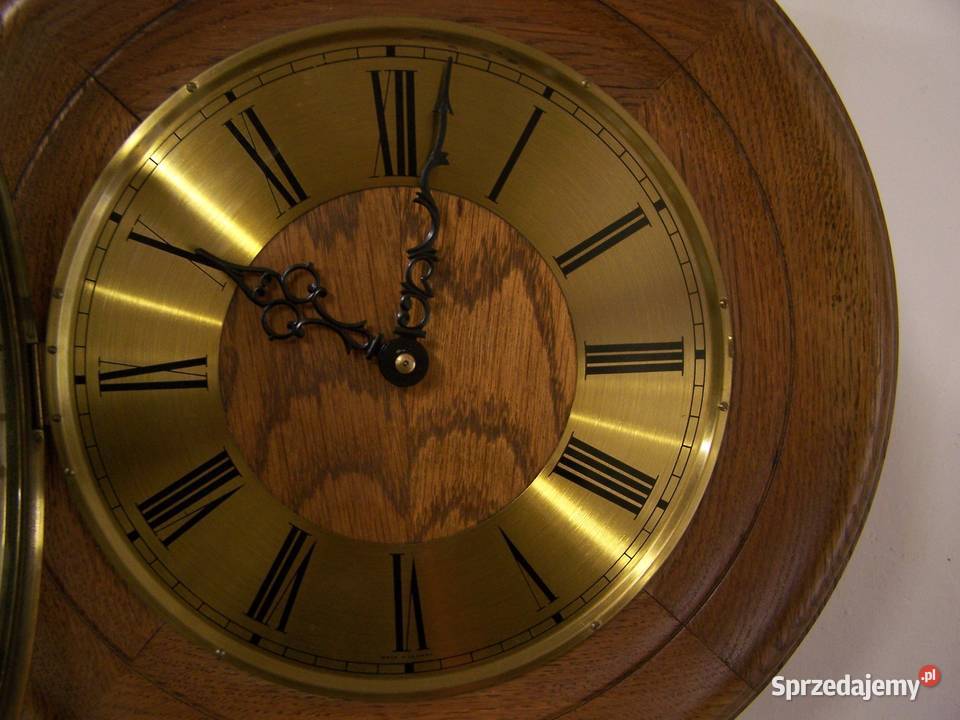 Zegar ścienny wahadłowy z napędem ciężarkowym ścienny zachodniopomorskie Koszalin