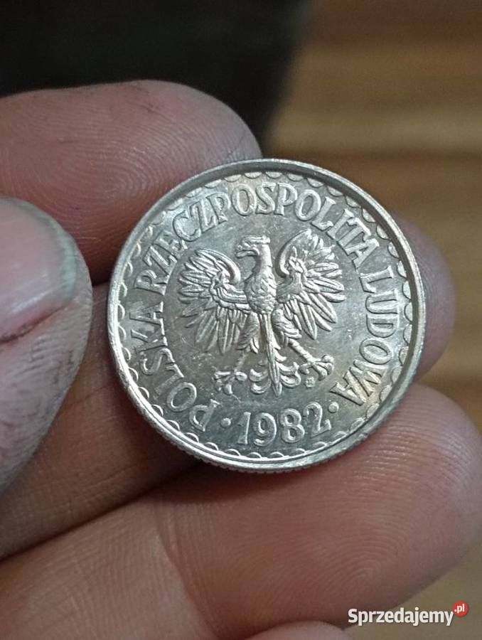 Sprzedam monete 1 zloty 1982r sprzedam