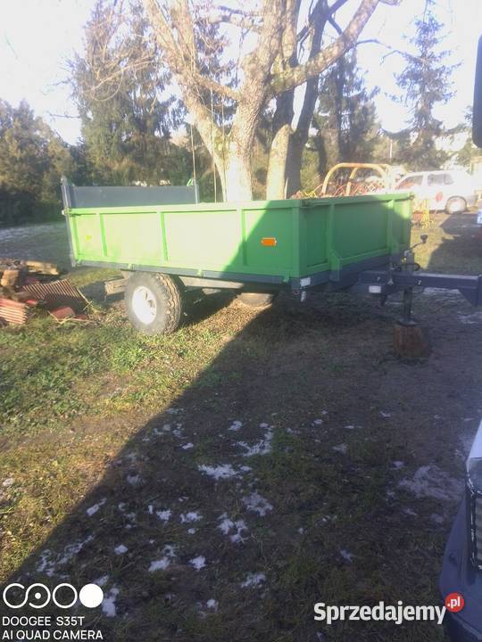 Przyczepa wywrotka zarejstrowana Chwalim sprzedam