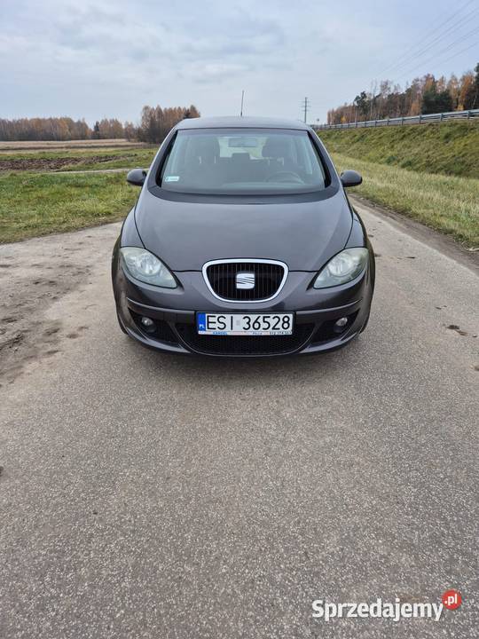 Seat Altea 16 benzyna gaz nieuszkodzony łódzkie Sieradz
