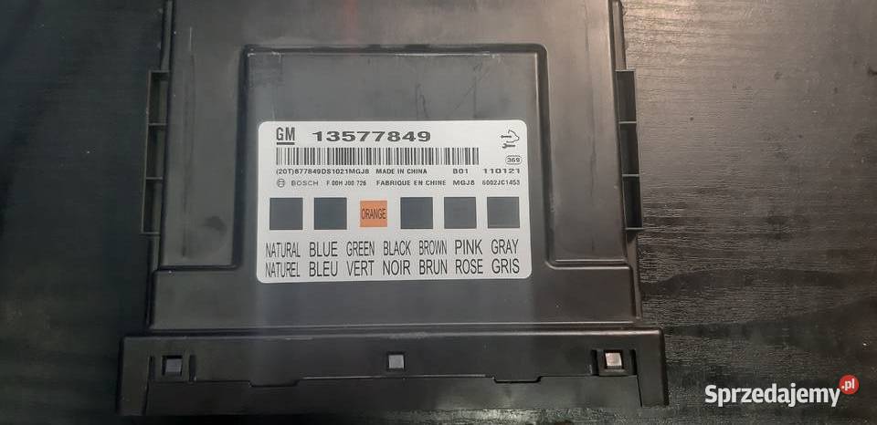 Moduł komfortu BCM Chevrolet Orlando Cruze śląskie Rybnik