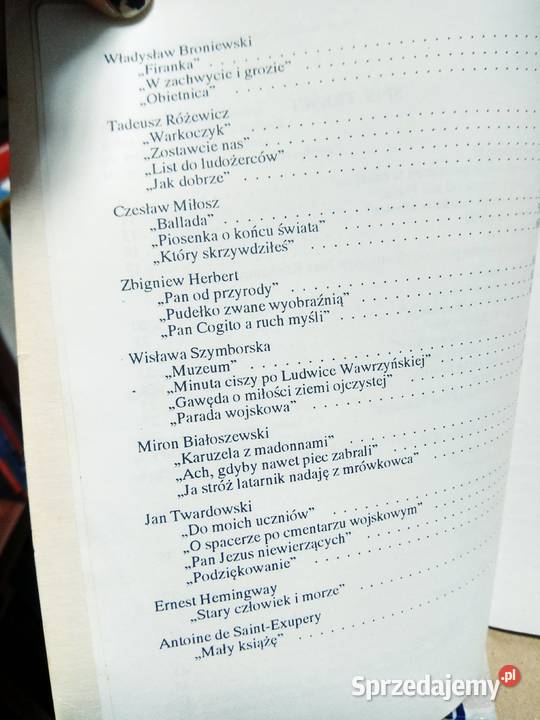 Opracowanie lektur szkolnych 8 polski Warszawa