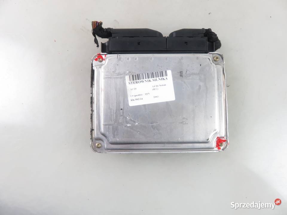STEROWNIK AUDI A4 B6 30 8E0909059 0261207579 osobowe Układ elektryczny, zapłon