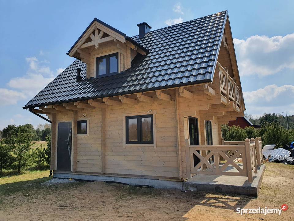 Dom drewniany z bali skandynawskich LIZBONA Warszawa