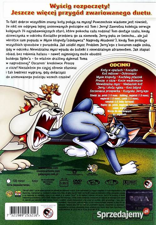TOM I JERRY NAJSŁYNNIEJSZE POTYCZKI CZEŚĆ 2 Kalisz