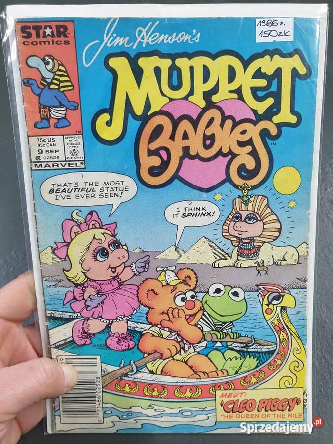 Jim Hensons Muppet Babies komiks Marvel USA 1986 Rok wydania 1986 Gdynia