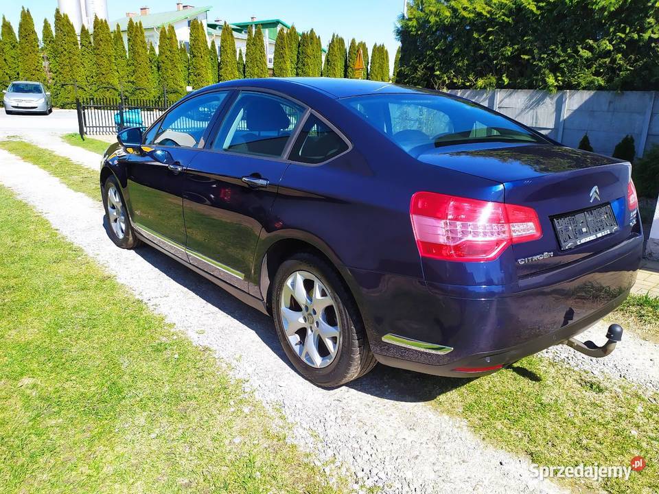 Citroen C5 sedan 2009 16 HDI niski przebieg lubelskie Tarnogród