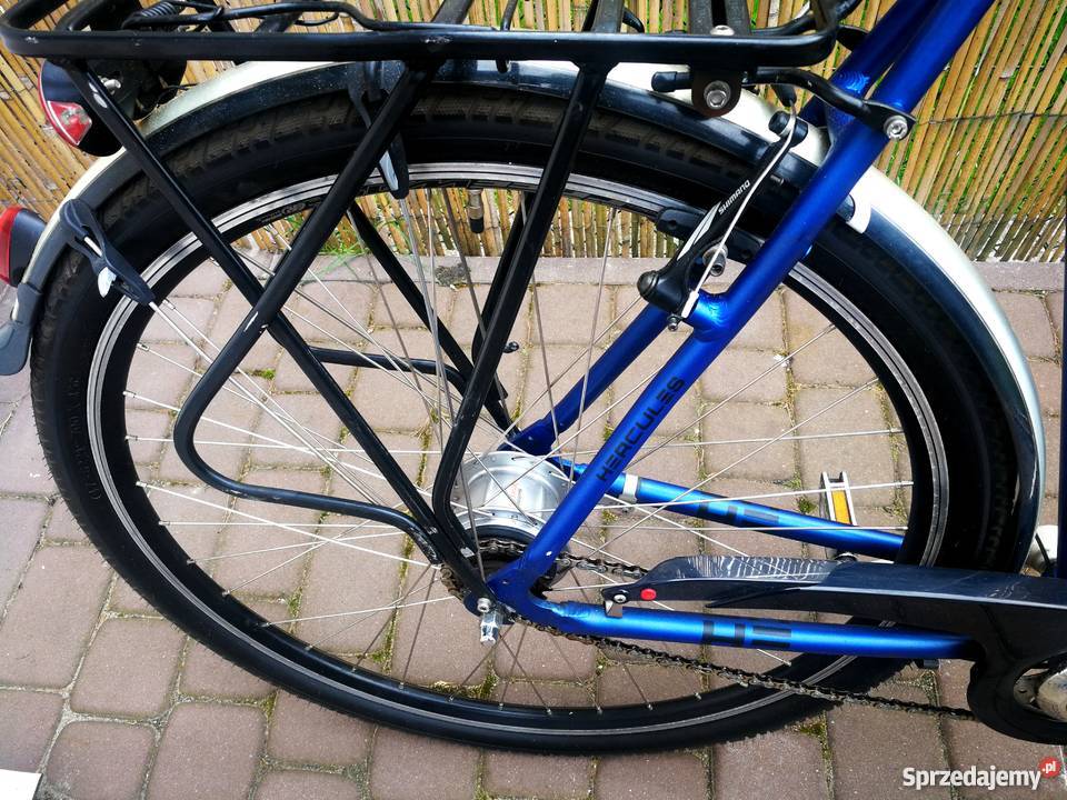 Rower męski trekingowy 28Hercules Nexus 8 Okazja Czarna Woda