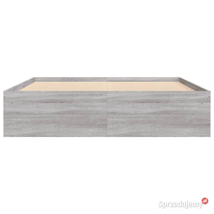 Rama łóżka szary dąb sonoma 160x200 WM3203878 Łóżka mazowieckie Warszawa sprzedam