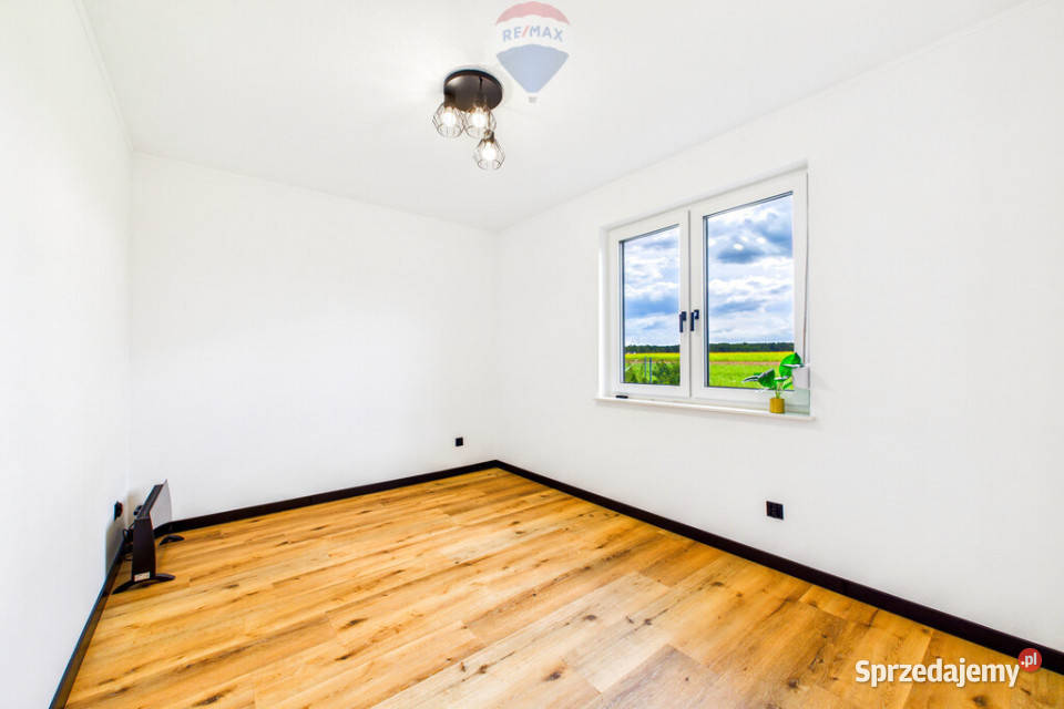 Nowy dom w zabudowie bliźniaczej lewa strona Galewice