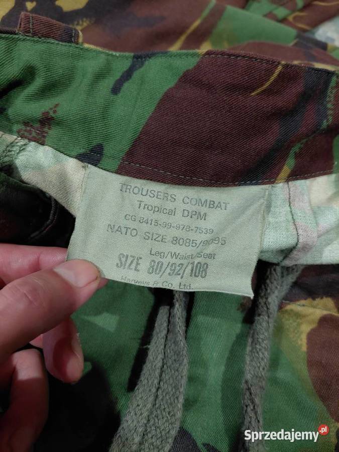 Spodnie DPM Tropical 8092108 dolnośląskie Wrocław sprzedam