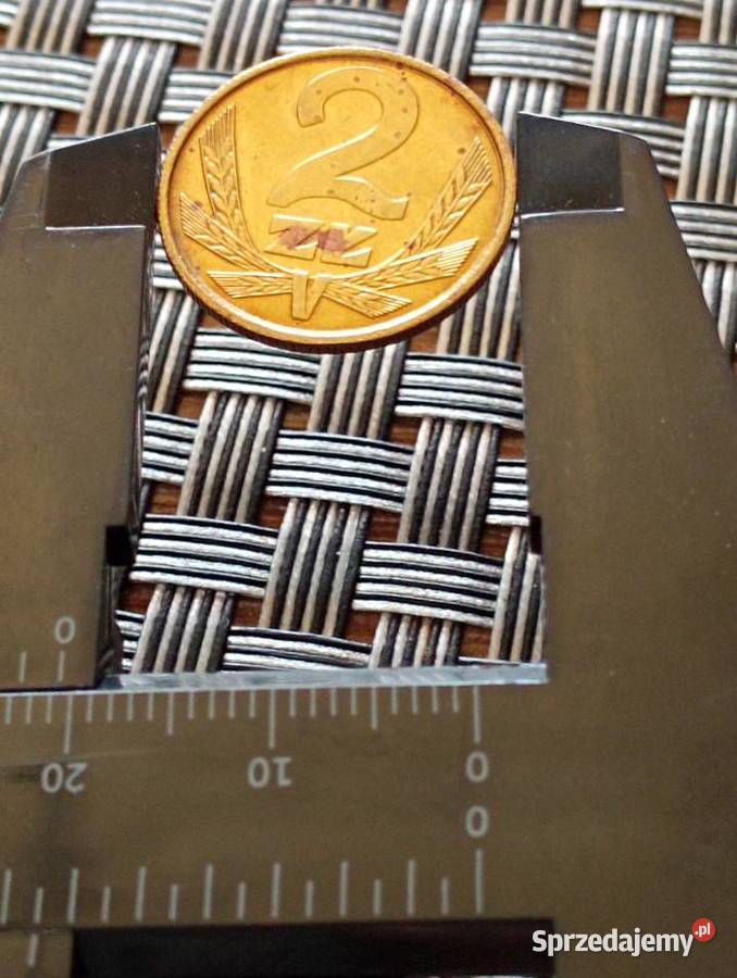 Sprzedam monete 2 zlote 1982r mosiadz