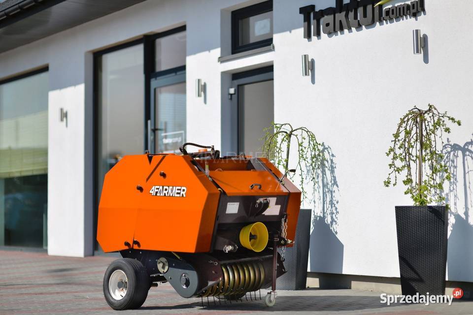 Mini prasa zwijająca do bel MRB 85 4FARMER nieuszkodzony Tajęcina