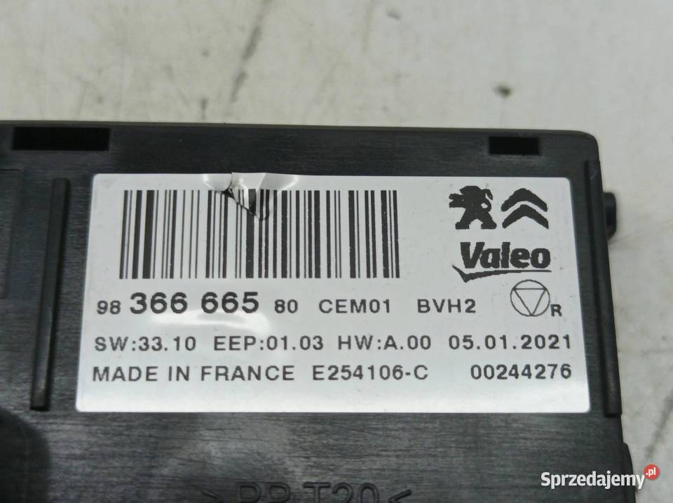 MODUŁ KLIMATYZACJI 9836666580 Citroen Berlingo świętokrzyskie sprzedam