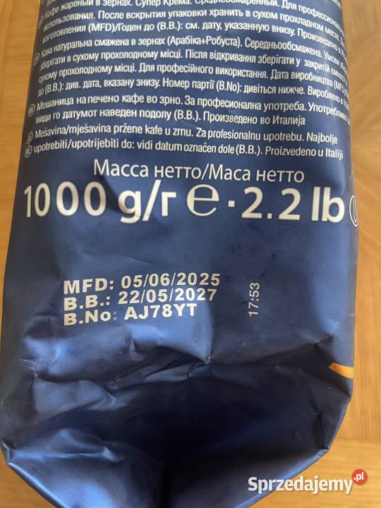Kawa Ziarnista Lavazza Super Crema Siedlce
