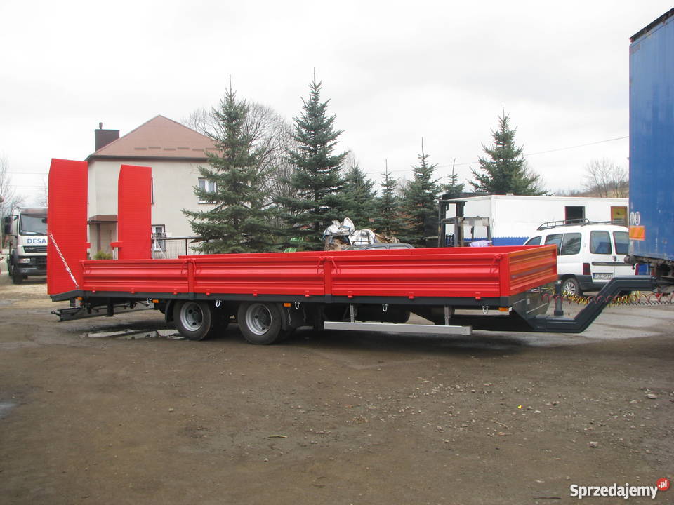 Przyczepa tandem laweta transport 2015 Tyczyn