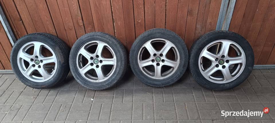 Sprzedam felgi aluminiowe 15 skoda octavia I Samochodowe Chrząstowice sprzedam