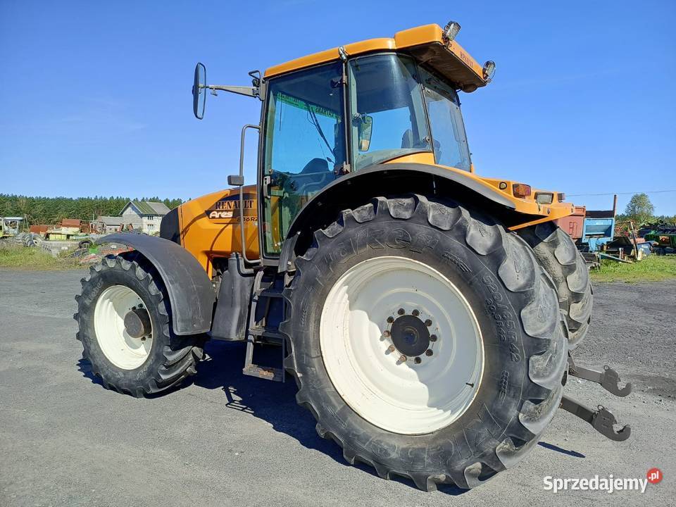 Renault Ares 836Rz z Tuzem wom silnik John Deere Przedni wałek odbioru mocy
