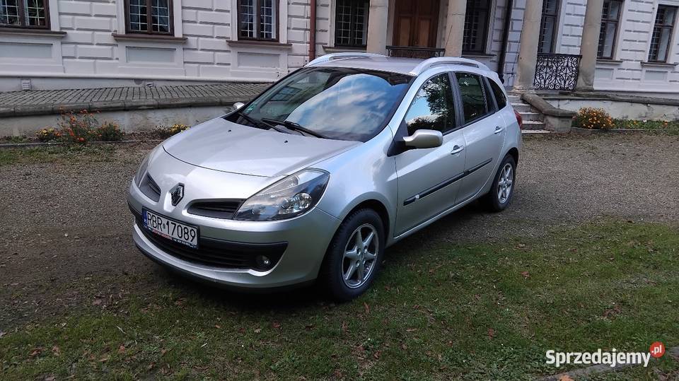 Renault Clio III GrandTour 15 DCI 85 2008r Kombi kurtyny powietrzne Miejsce Piastowe
