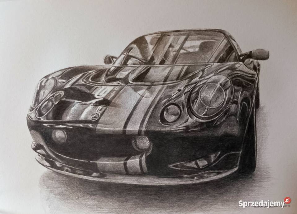 Rysunek ołówkiem grafitowym