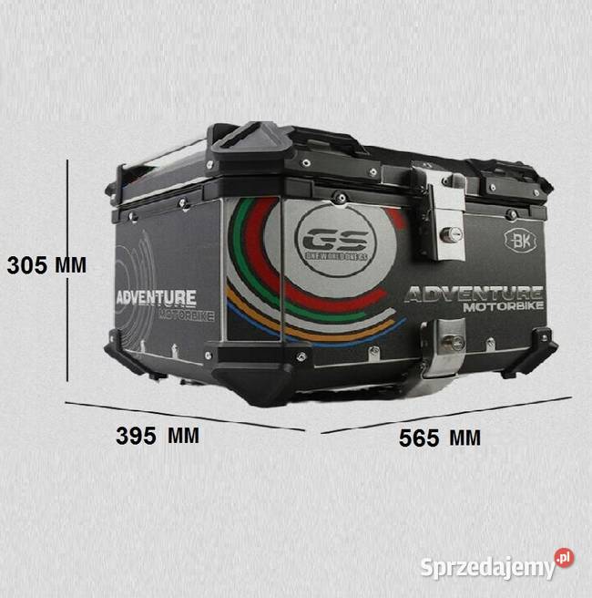 Kufer aluminiowy centralny 65 L do motocykla kufry Sosnowiec sprzedam