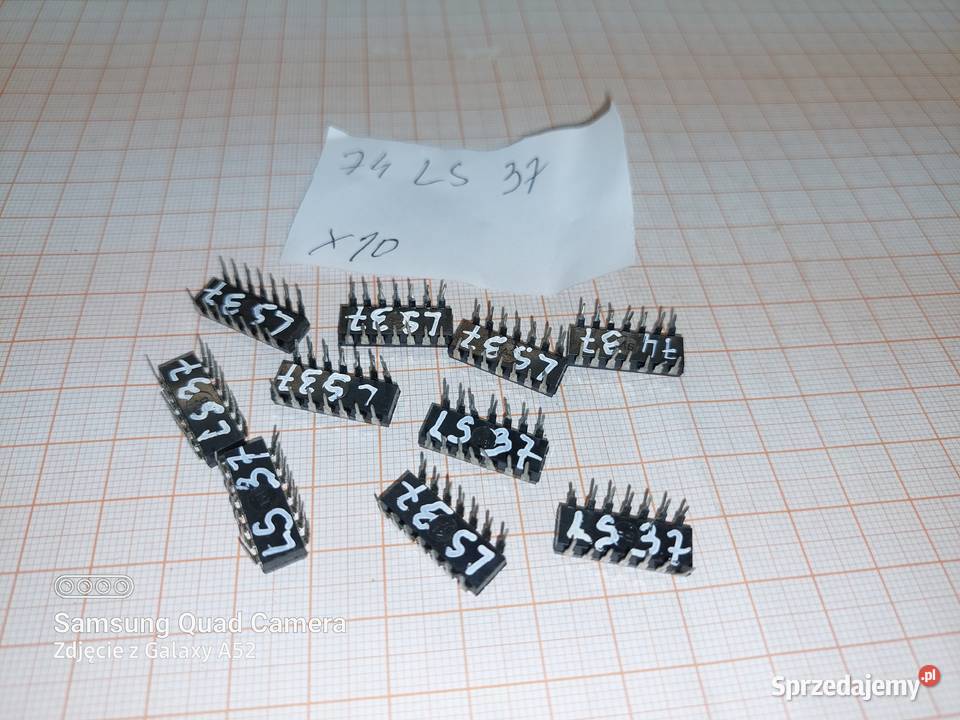 Układ Scalone 74LS37 10 A231 śląskie Czechowice-Dziedzice