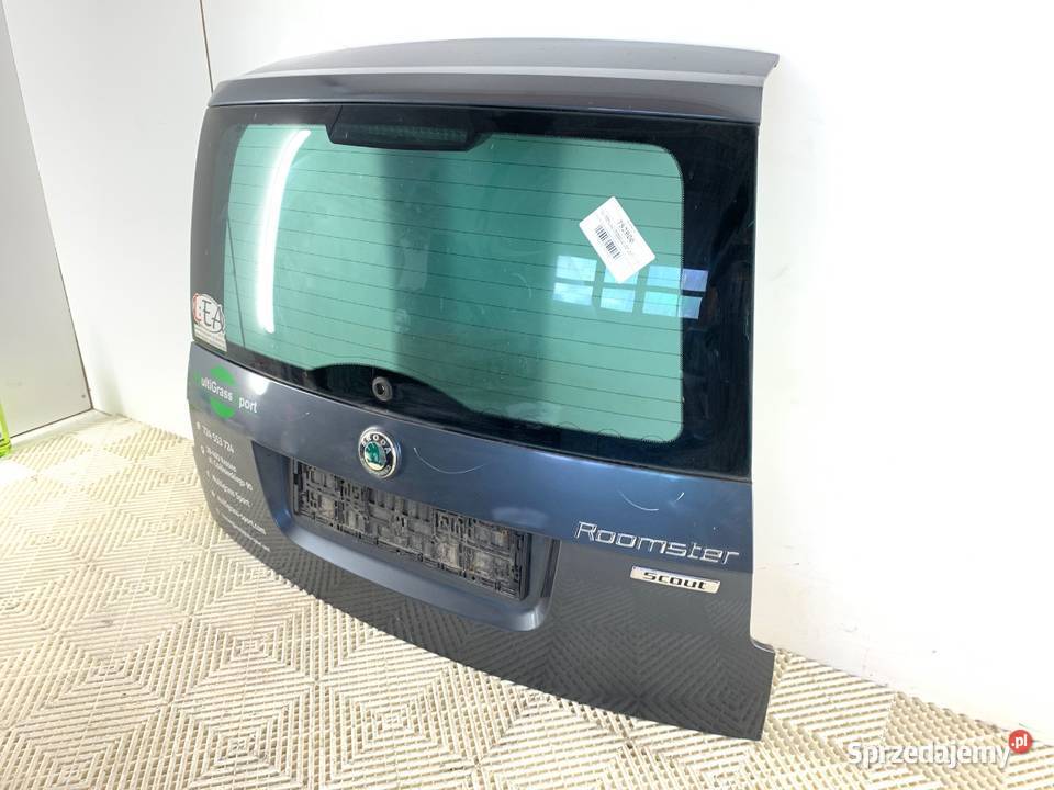 KLAPA TYŁ SKODA ROOMSTER Van minibus 0615 Części samochodowe