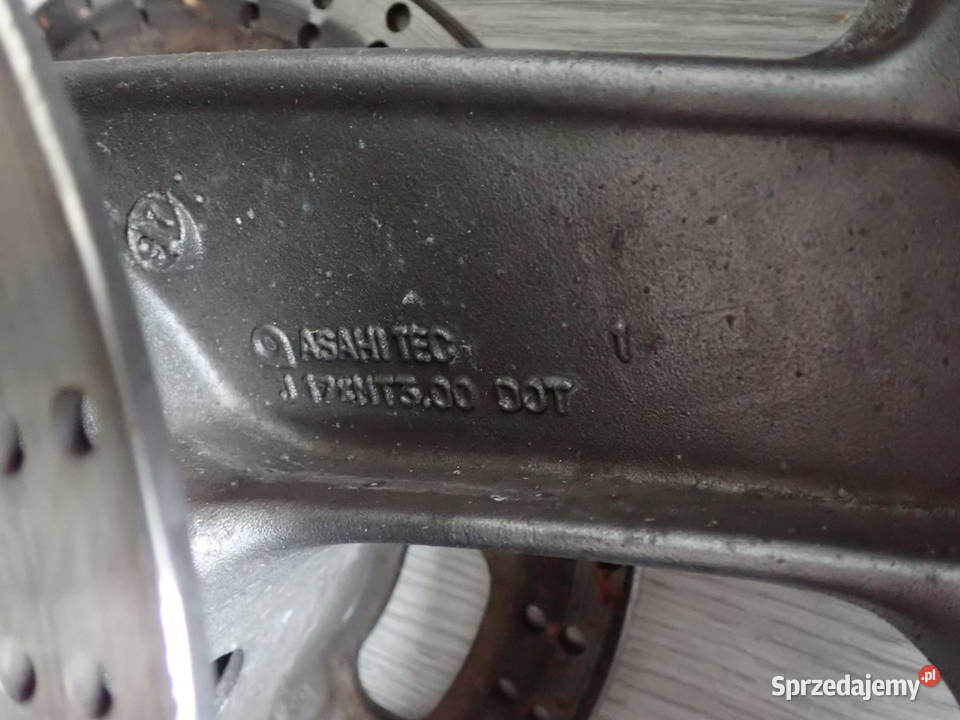 Koło Przód 18 x 300 Nowa Opona Tarcze Kawasaki Strzelce Krajeńskie