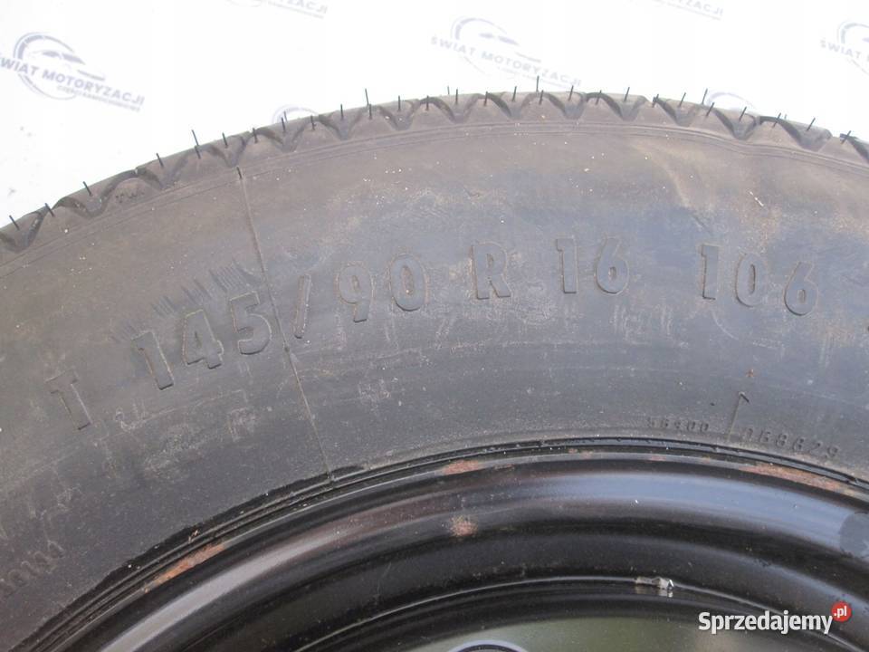 NISSAN QASHQAI J10 koło dojazdowe 1459016 106M Opony i felgi Kielce