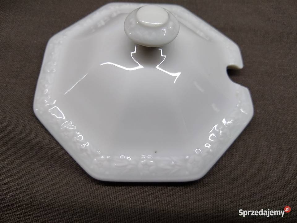 Pojemnik konfitury dodatki Rosenthal Maria Biała Kalisz
