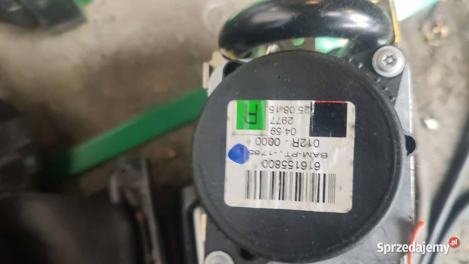 Pas bezpieczeństwa prawy przód 616155800 Volvo Książ Wielkopolski